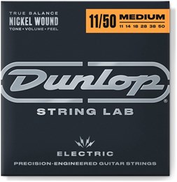 DUNLOP EG-NKL 11/50-6/SET - набор струн для электрогитары, никель, 11-50 DEN1150