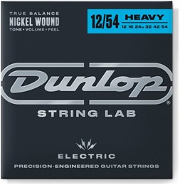 DUNLOP EG-NKL 12/54-6/SET - набор струн для электрогитары, никель, 12-54 DEN1254