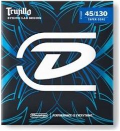 DUNLOP TRUJILLO BASS-SS 45/130T-5/SET струны именные Роберт Трухильо 45-130 RTT45130T