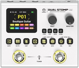 SORAN JME-02 Dual Stomp Lite- гитарный процессор, 125 эфф., 40 усилителей, 40 каб, 10 IR слотов, луп JME-02