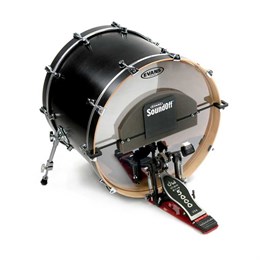 Evans SOBASS SoundOff Универсальная тренировочная заглушка для бас-барабана 18