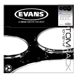 Evans ETP-ONX2-F Onyx Coated Fusion Набор пластика для том барабана (10