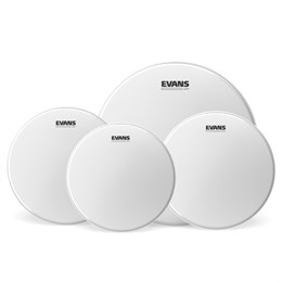 Evans EPP-UV1-R UV1 Coated Rock Набор пластиков для малого и том барабана (10, 12, 16