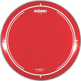 Williams WR2-7MIL-22 Target Series Red Пластик для бас-барабана 22", красный WR2-7MIL-22
