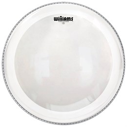 Williams W1xSC-10MIL-24 Xtreme Silent Circle Series Пластик для бас-барабана 24", прозрачный W1xSC-10MIL-24