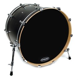 Evans BD22RBG Resonant Black Пластик для бас-барабана 22", резонансный, черный BD22RBG
