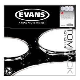 Evans ETP-G1CTD-F G1 Fusion Набор пластика для том барабана, с покрытием 10"/12"/14" ETP-G1CTD-F