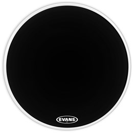 Evans BD18MX2B MX2 Black Пластик для маршевого бас-барабана 18