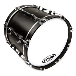 Evans BD24MX2W MX2 White Пластик для маршевого бас-барабана 24