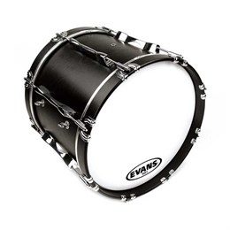 Evans BD28MX1W MX1 White Пластик для маршевого бас-барабана 28