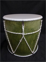 MEZZO MZ-B10-olK Барабан кавказский 10", лак оливковый, с чехлом MZ-B10-olK
