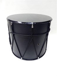 MEZZO MZ-B13bKB Барабан кавказский 13", черный, черные мембраны, с чехлом MZ-B13bKB