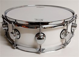 Мастерская Бехтеревых MBb-m-1405-10-WH Малый барабан 14х5", береза, белый MBb-m-1405-10-WH