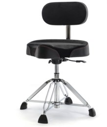 Ldrums G804 Табурет барабанщика, мотоседло, со спинкой G804