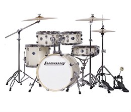 Ludwig LC196-2 Accent Pro Барабанная установка, белая, 2 коробки LC196-2