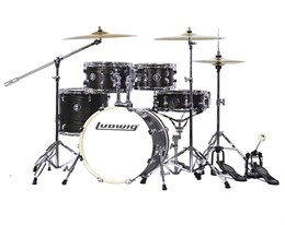 Ludwig LC197-1 Accent Pro Барабанная установка, черная, 2 коробки LC197-1