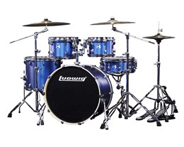 Ludwig LEC522032 Element Evolution Барабанная установка, синяя, 2 коробки LEC522032