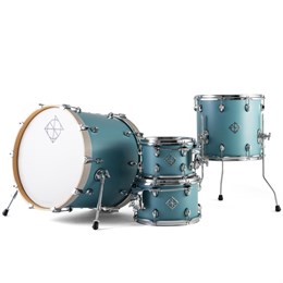 Dixon PODCSTH422-01-QB Cornerstone Hybrid Maple Барабанная установка, голубая (2 коробки) PODCSTH422-01-QB