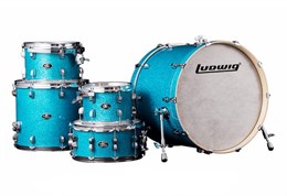 Ludwig LCEM52206 Evolution Maple PRO Барабанная установка, голубая,  (4 коробки) LCEM52206