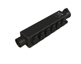 EVOL CANARIO (0257-060-482-0) BLACK - Дистрибьютор питания 0257-060-482-0-bk