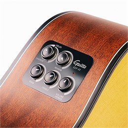 Guitto GGP-02 Звукосниматель для акустической гитары, резонансный, трансакустический GGP-02