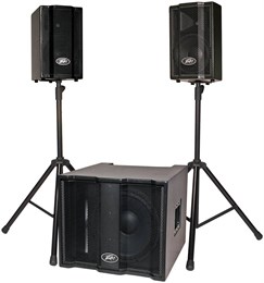 PEAVEY TriFlex II Портативная трехполосная акустическая система, пиковая мощность - 1000 Вт 3008842