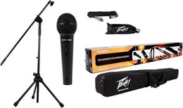 PEAVEY PV MSP1 XLR Набор для вокалиста с микрофоном PVI 100, стойкой и кабелем XLR-XLR 578000