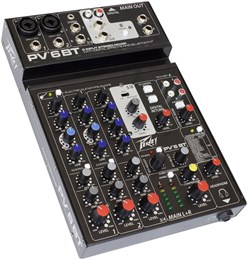 PEAVEY PV 6 BT 6-канальный аналоговый микшерный пульт с компрессором и Bluetooth 3612622