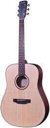 CRAFTER LITE D-16e - электроакустич гитара, дредноут, верх. дека массив альп. ели, корп - махагон LITE D-16E