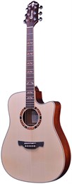 CRAFTER STG D-16ce - электроакустическая гитара, верхняя дека Solid ель, корпус красное дерево STG D-16CE