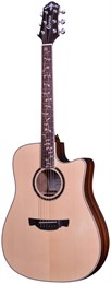 CRAFTER STG D-28ce - электроакустическая гитара, верхняя дека Solid ель, корпус черное дерево STG D-28CE