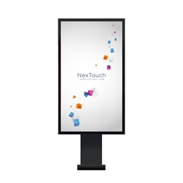 Интерактивная стойка уличная  Nextouch NextStand Outdoor 55P 55", FHD(1920х1080), IR, 10 касаний, Intel Core, DDR4 4Gb, SSD 128Gb, Wi-Fi, USB 2.0, LAN, Windows/Linux NextStand Outdoor 55P