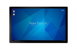 Интерактивная панель  Nextouch NextPanel 43PN 43", FHD (1920*1080), PCAP, 400 кд/м2, 4000:1, 10мс, 10 касаний, динамики 2х5Вт NextPanel 43PN
