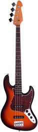 KEIPRO KJB-Custom-R SB - бас-гитара Jazz Bass, чехол в комплекте KJB-CUSTOM-R SB