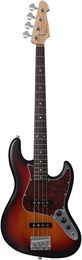 KEIPRO KJB-Standard-R SB - бас-гитара Jazz Bass, чехол в комплекте KJB-STANDARD-R SB