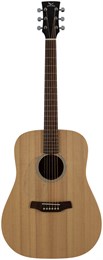 ADLER D10-SM LH - акустическая гитара дредноут, для левшей, верхняя дека массив ситхинской ели, корп D10-SM LH