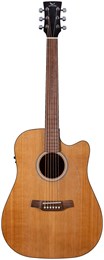 ADLER DCE50-CM - электроакустическая гитара дредноут с вырезом, верхняя дека массив кедра, корпус кр DCE50-CM