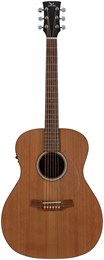 ADLER GE50-CM - электроакустическая гитара гранд аудиториум, верхняя дека массив кедра, корпус красн GE50-CM