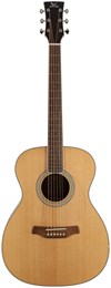 ADLER OM100-SR - акустическая гитара оркестр, верхняя дека массив ситхинской ели, корпус пау ферро, OM100-SR