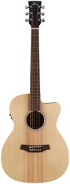 ADLER OMCE10-SM - электроакустическая гитара оркестр с вырезом, верхняя дека массив ситхинской ели, OMCE10-SM