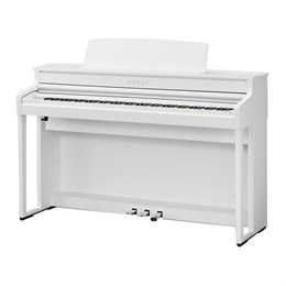 KAWAI CA501 W - цифровое пианино, 88 клавиш, банкетка, механика Grand Feel Compact, цвет белый CA501 W