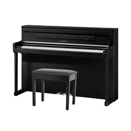 KAWAI CA901 B - цифровое пианино, 88 клавиш, банкетка, механика Grand Feel III, цвет черный матовый CA901 B