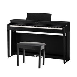 KAWAI CN201 B - цифровое пианино, банкетка, механика Responsive Hammer III, 88 клавиш, цвет черный CN201 B