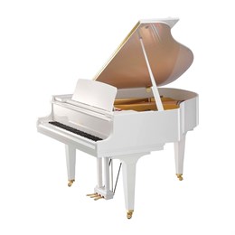 KAWAI GL-30 WH/P - рояль, 166х150х102, банкетка (600), белый полиров., механизм Millennium III. GL-30 WH/P