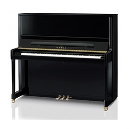 KAWAI K-600AS M/PEP - пианино, 134х153х65, банкетка (600), цвет черный полированный, механизм Millen K-600AS M/PEP