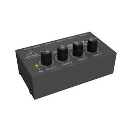 BEHRINGER MX400 - микшер,4-канальный линейный, сверхкомпактный MX400-1