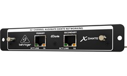 BEHRINGER X-DANTE - карта расширения Dante для X32, для записи и воспроизведения до 64 кан. аудио X-DANTE-1