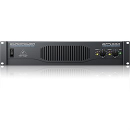 BEHRINGER EP4000 - усилитель мощности, 2х950 Вт/4 Ом,2х550 Вт/8 Ом, мост:2400 Вт/4 Ом, 1750 Вт/8 Ом EP4000-1