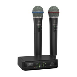 BEHRINGER ULM302MIC - цифровая беспроводная система с двумя ручными микрофонами ULM302MIC