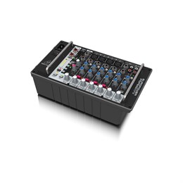 BEHRINGER PMP500MP3 - микшер с усилителем, MP3-плеер, 500Вт 4 Ом, 8 каналов (4 мик./лин., 2 стерео PMP500MP3